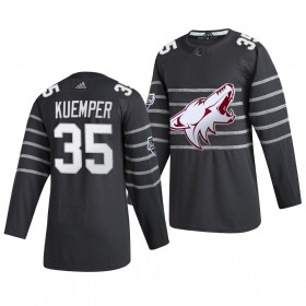 Arizona Coyotes Darcy Kuemper 35 Grau Adidas 2020 NHL All-Star Trikot Authentic - Herren